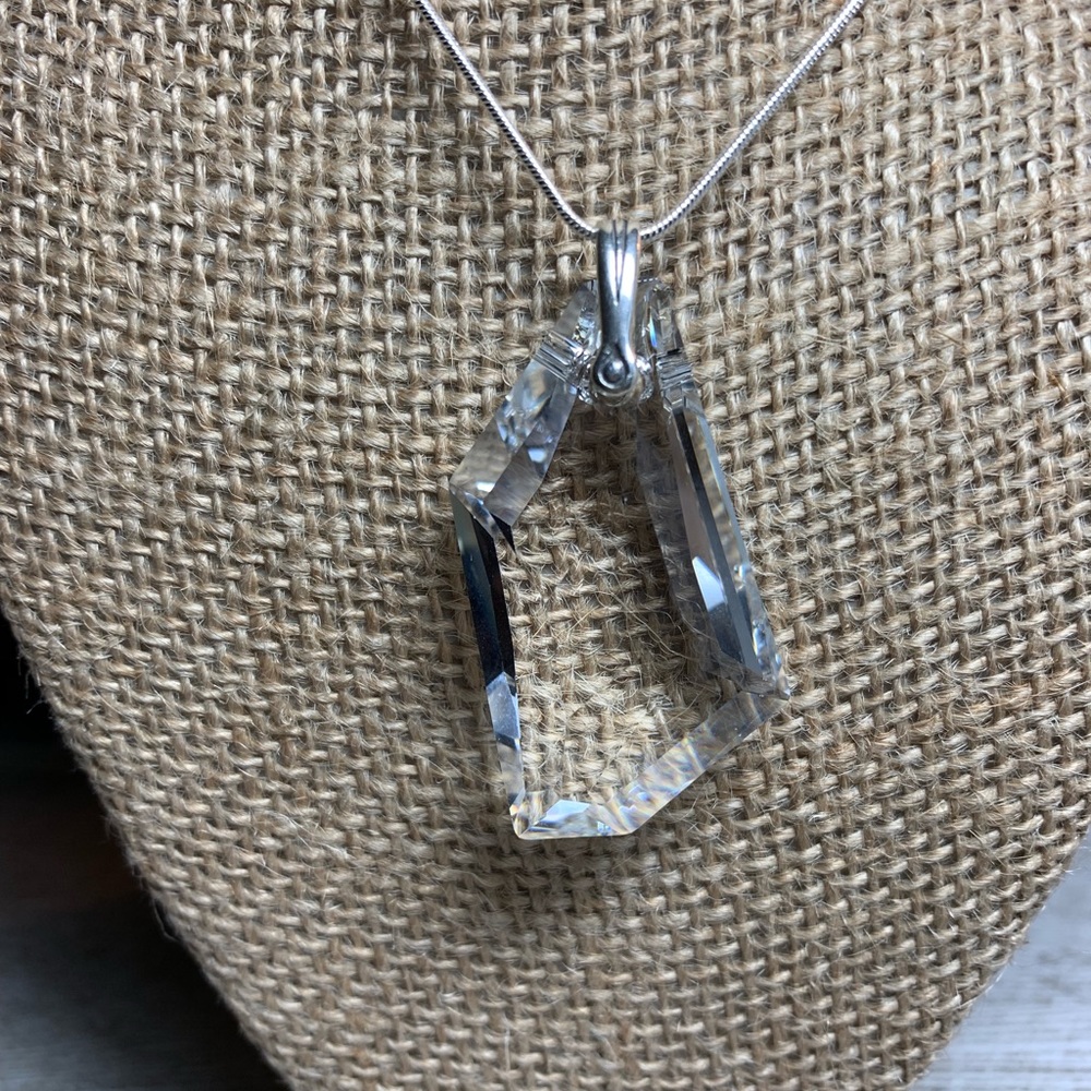 Handmade Swarovski Crystal “De-Art 50mm” Necklace